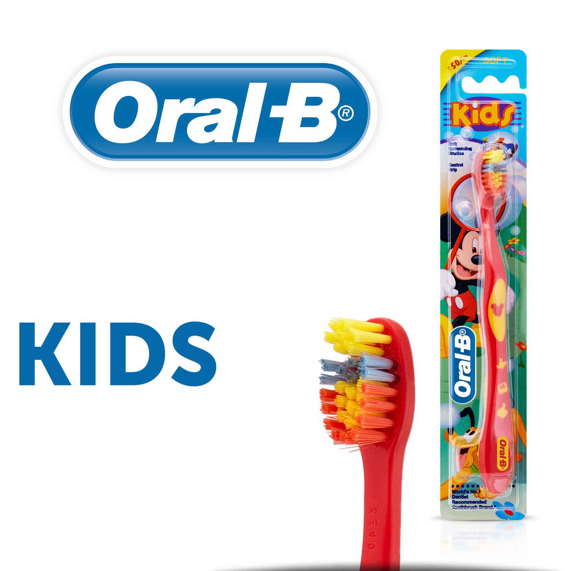 Oral-B Kids Toothbrush Soft (Color May Vary) - Distacart