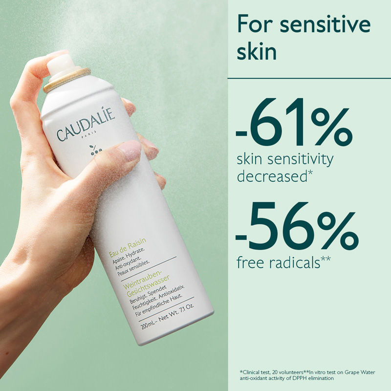 Caudalie Paris Grape Water (Face Mist & Toner) - Distacart