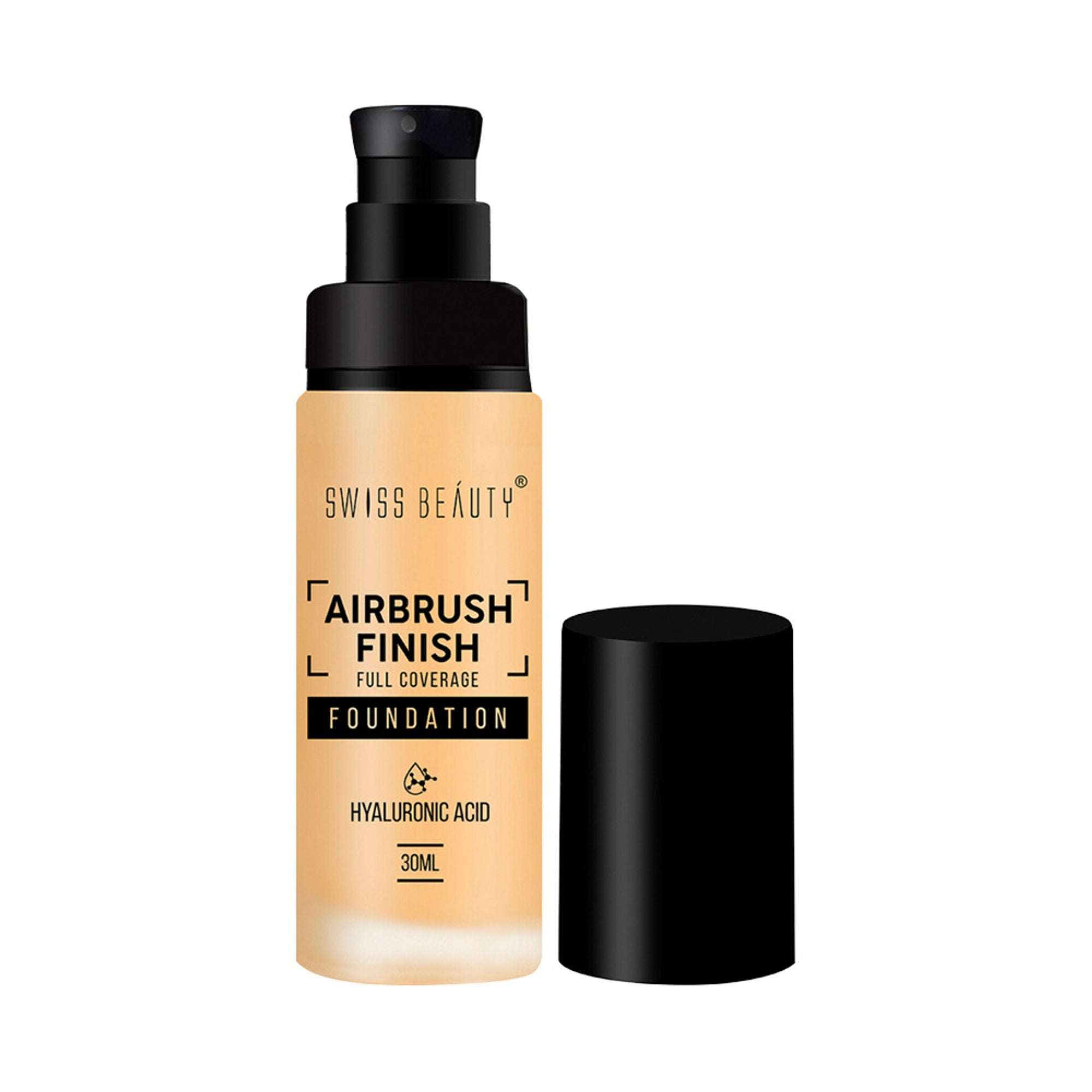 Swiss Beauty Airbrush Finish Full Coverage Foundation - 7 Sand - Distacart
