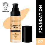 Thumbnail for Swiss Beauty Airbrush Finish Full Coverage Foundation - 7 Sand