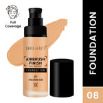 Thumbnail for Swiss Beauty Airbrush Finish Full Coverage Foundation - 8 Golden Bronze