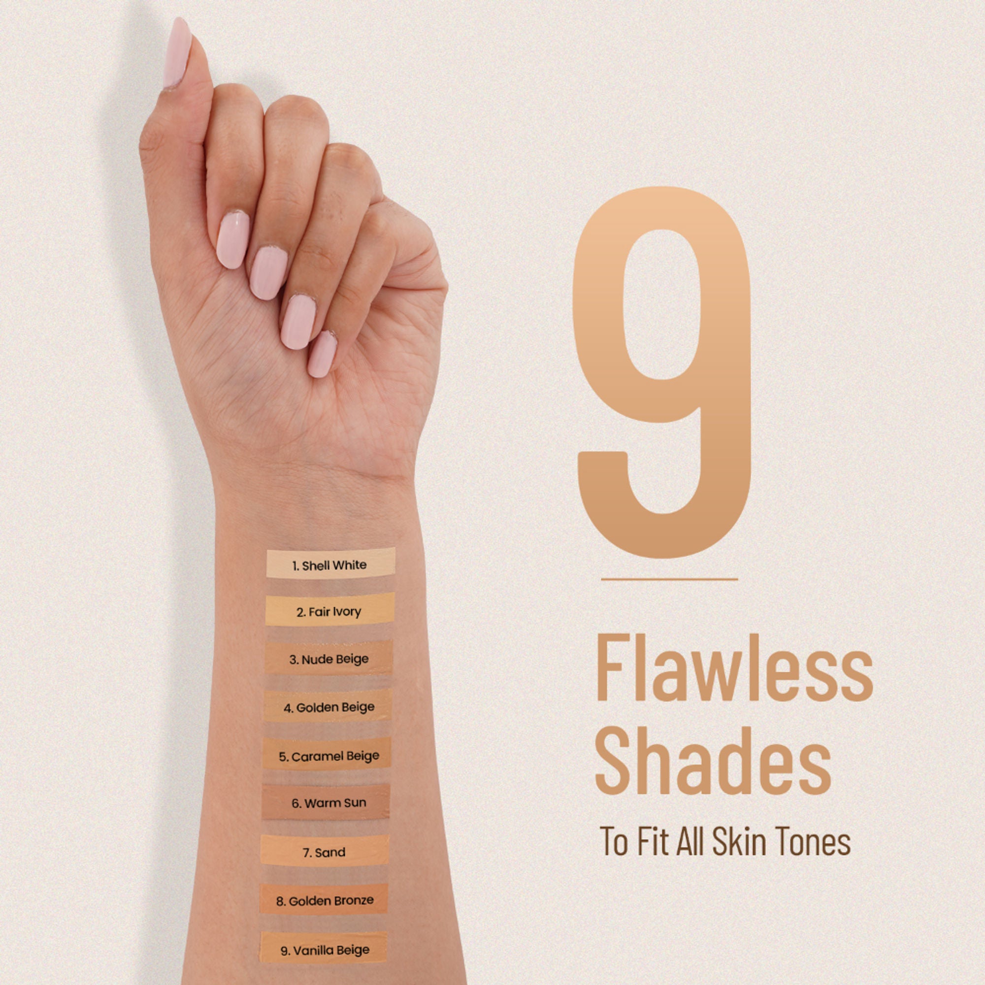 Swiss Beauty Airbrush Finish Full Coverage Foundation - 8 Golden Bronze - Distacart