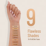 Thumbnail for Swiss Beauty Airbrush Finish Full Coverage Foundation - 8 Golden Bronze - Distacart