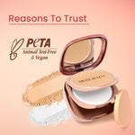 Thumbnail for Swiss Beauty Matte & Set Duo Lightweight Compact Powder - 02 Beige and Translucent - Distacart