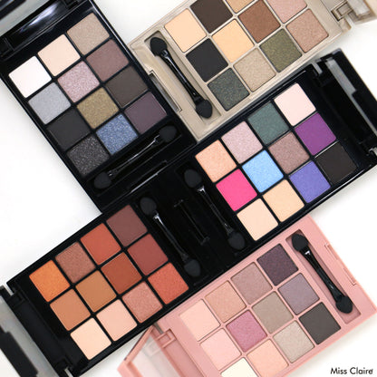 Miss Claire 12 Eyeshadow Kit - The Nudes ++ - Distacart
