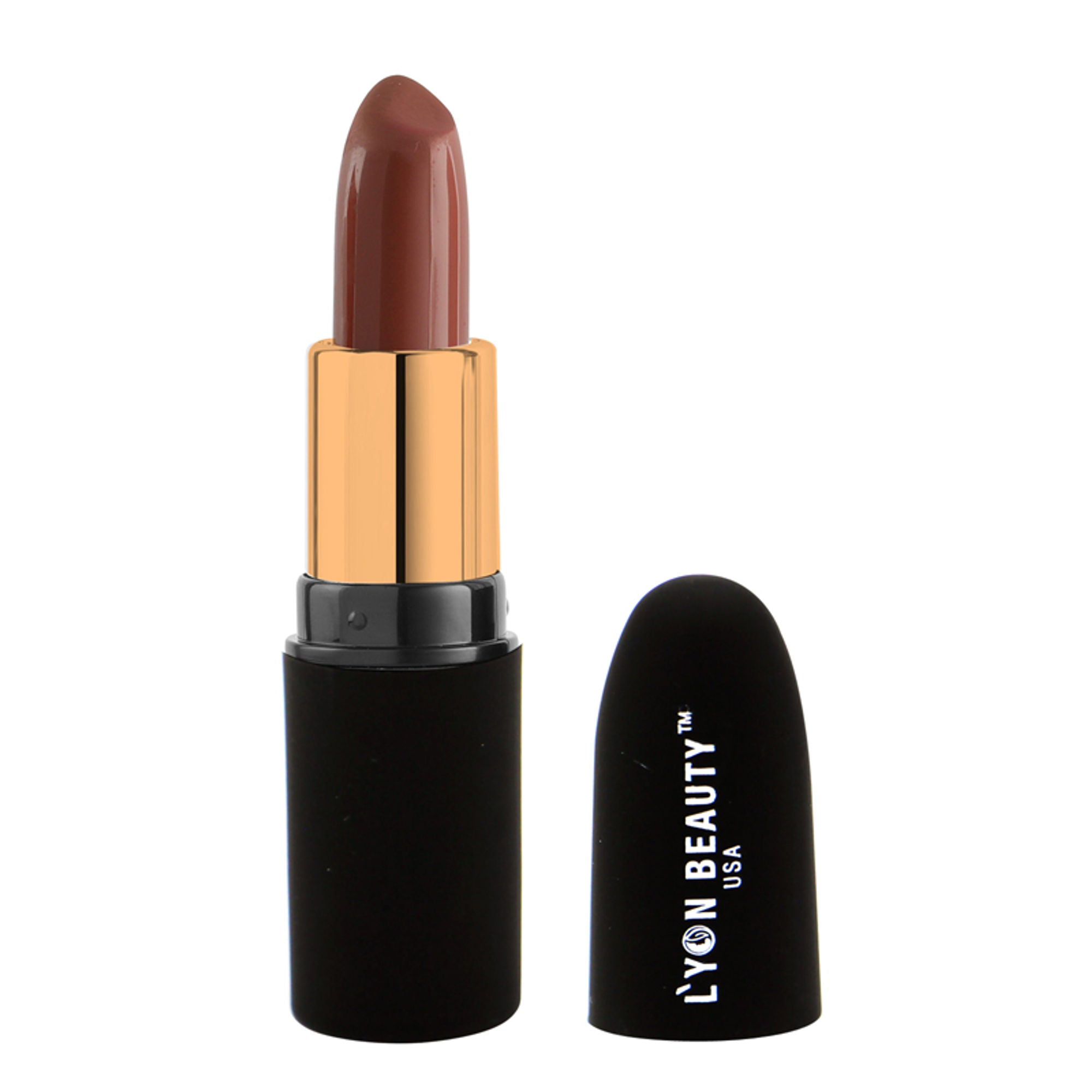 Lyon Beauty Pure Powder Matte Lipstick - 203 Hazelnut - Distacart