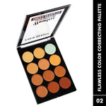 Thumbnail for Lyon Beauty Flawless Color Correcting Concealer Palette - Shade 02