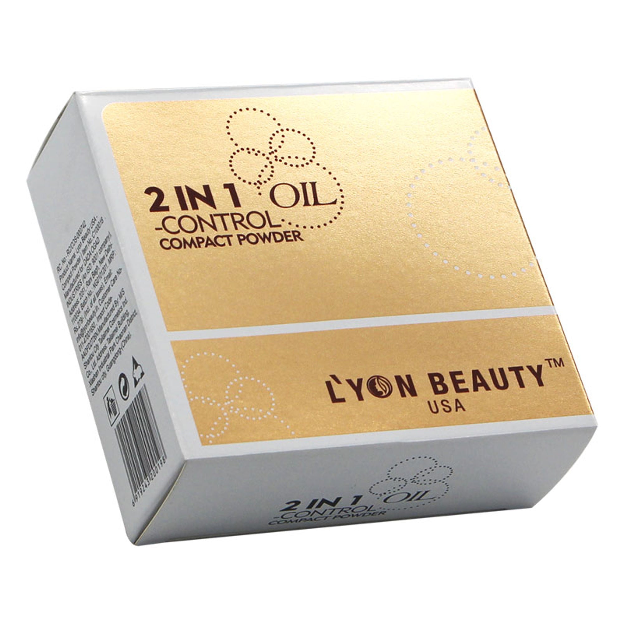 Lyon Beauty Oil Control Compact - Shade 03 - Distacart