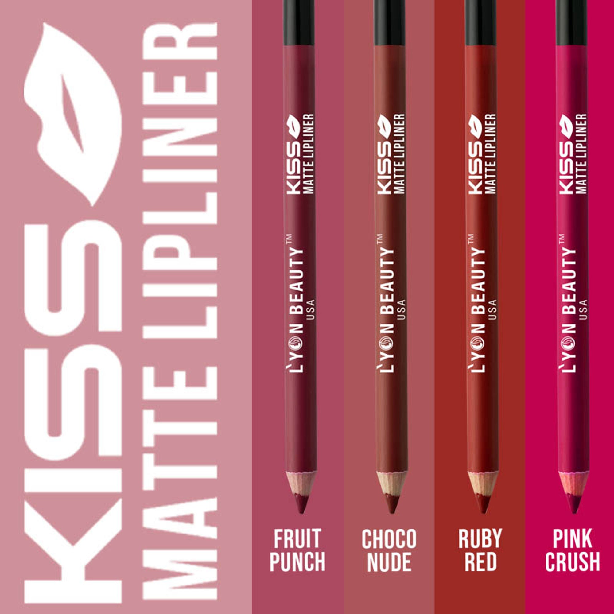 Lyon Beauty Kiss Matte Lipliner Group A - Distacart