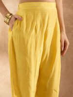 Thumbnail for Indo Era Women Ethnic Motifs Embroidered Regular Thread Work Kurta with Trousers