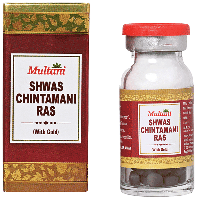 Multani Shwas Chintamani Ras With Gold