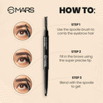 Thumbnail for MARS Cosmetics Micro Precision Brow Pencil - Brown