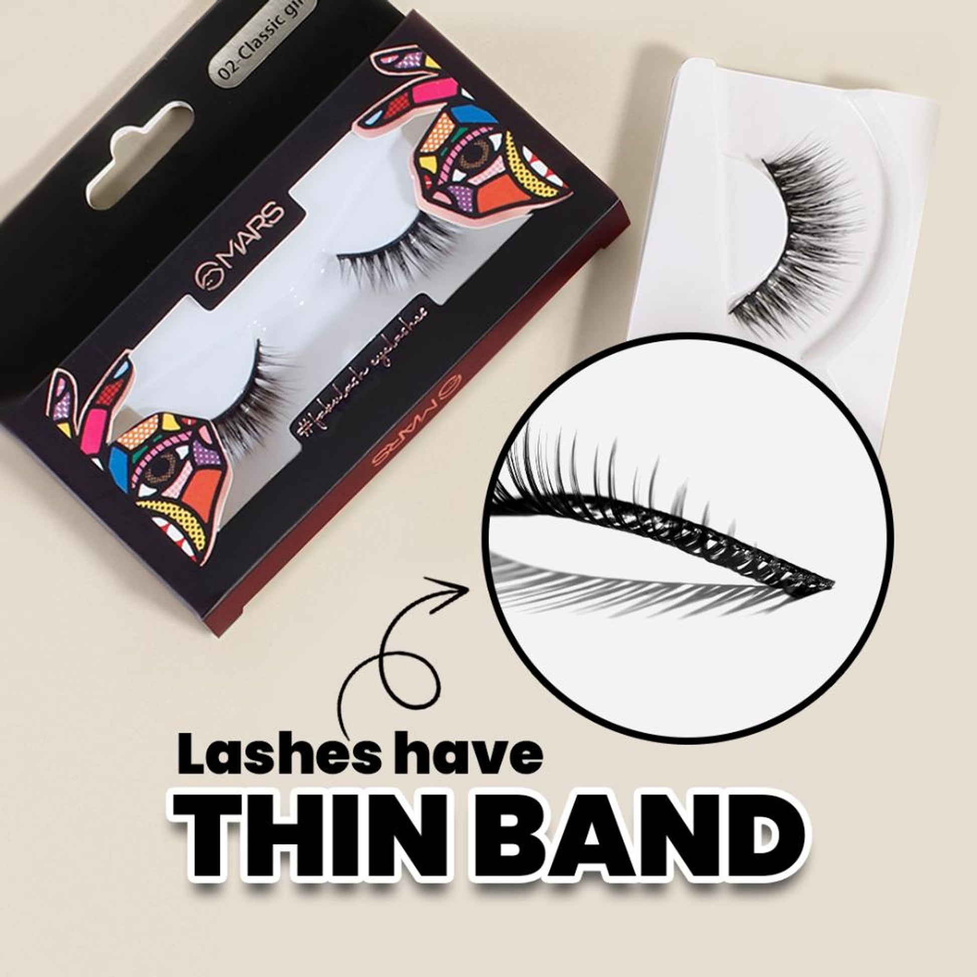 MARS Cosmetics Fabulash Eyelashes - 05 Oomph - Distacart