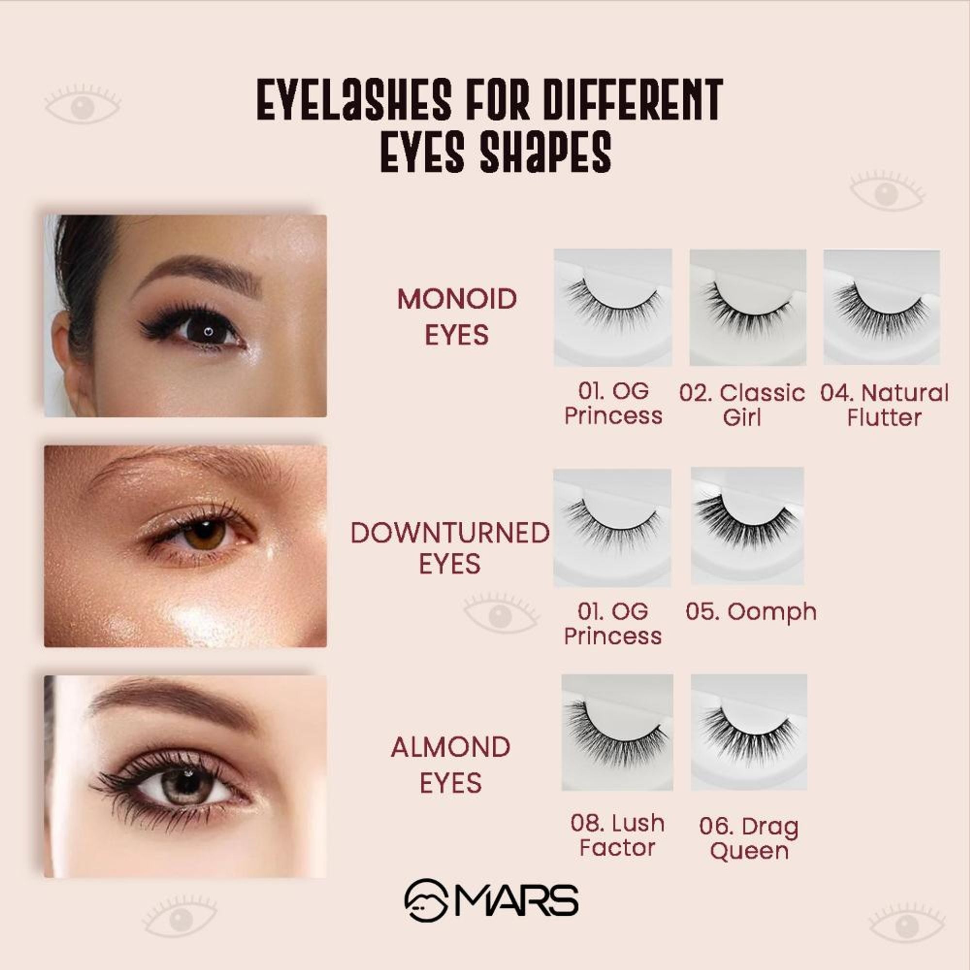 MARS Cosmetics Fabulash Eyelashes - 10 Spice Alert - Distacart