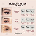 Thumbnail for MARS Cosmetics Fabulash Eyelashes - 12 Party Ready - Distacart