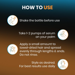 Thumbnail for Tugain Essentials Nourishing Hair Serum - Distacart