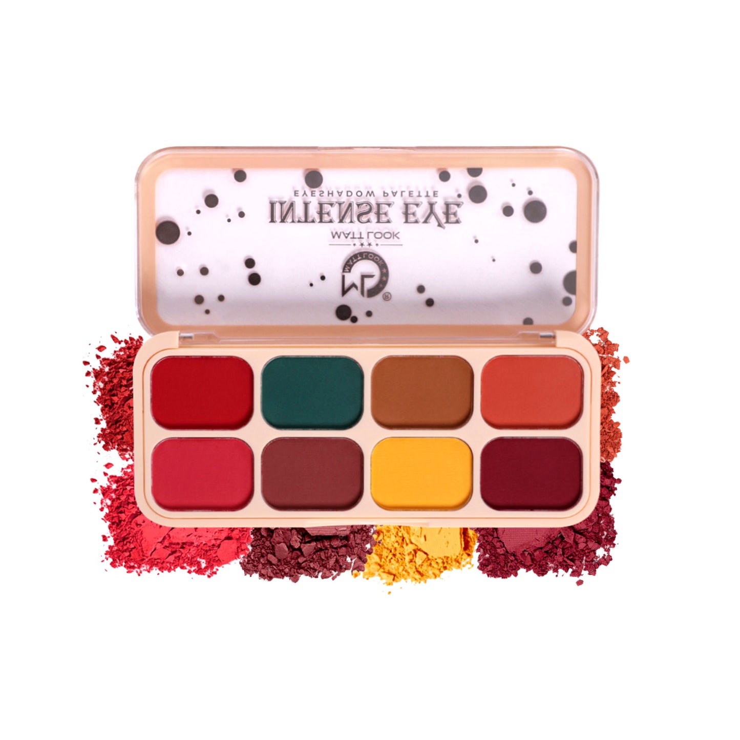Matt Look Intense Eye - Eyeshadow Palette - Multicolor-01 - Distacart