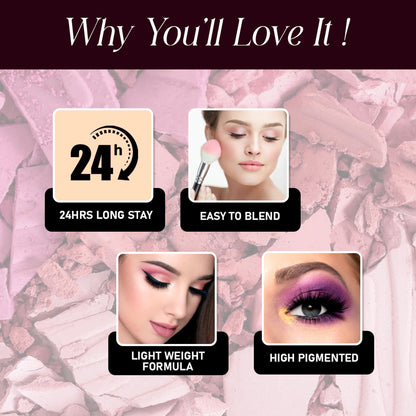 Matt Look Intense Eye - Eyeshadow Palette - Multicolor-01 - Distacart