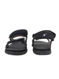Thumbnail for Sparx Men Black Solid Sports Sandals