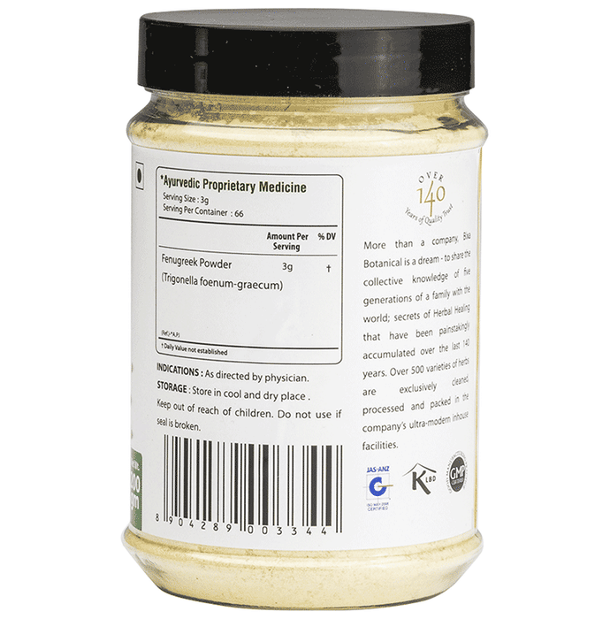 Bixa Botanical Methi Powder