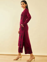 Thumbnail for Soch Quirky Printed Regular Kurta with Trousers - Distacart