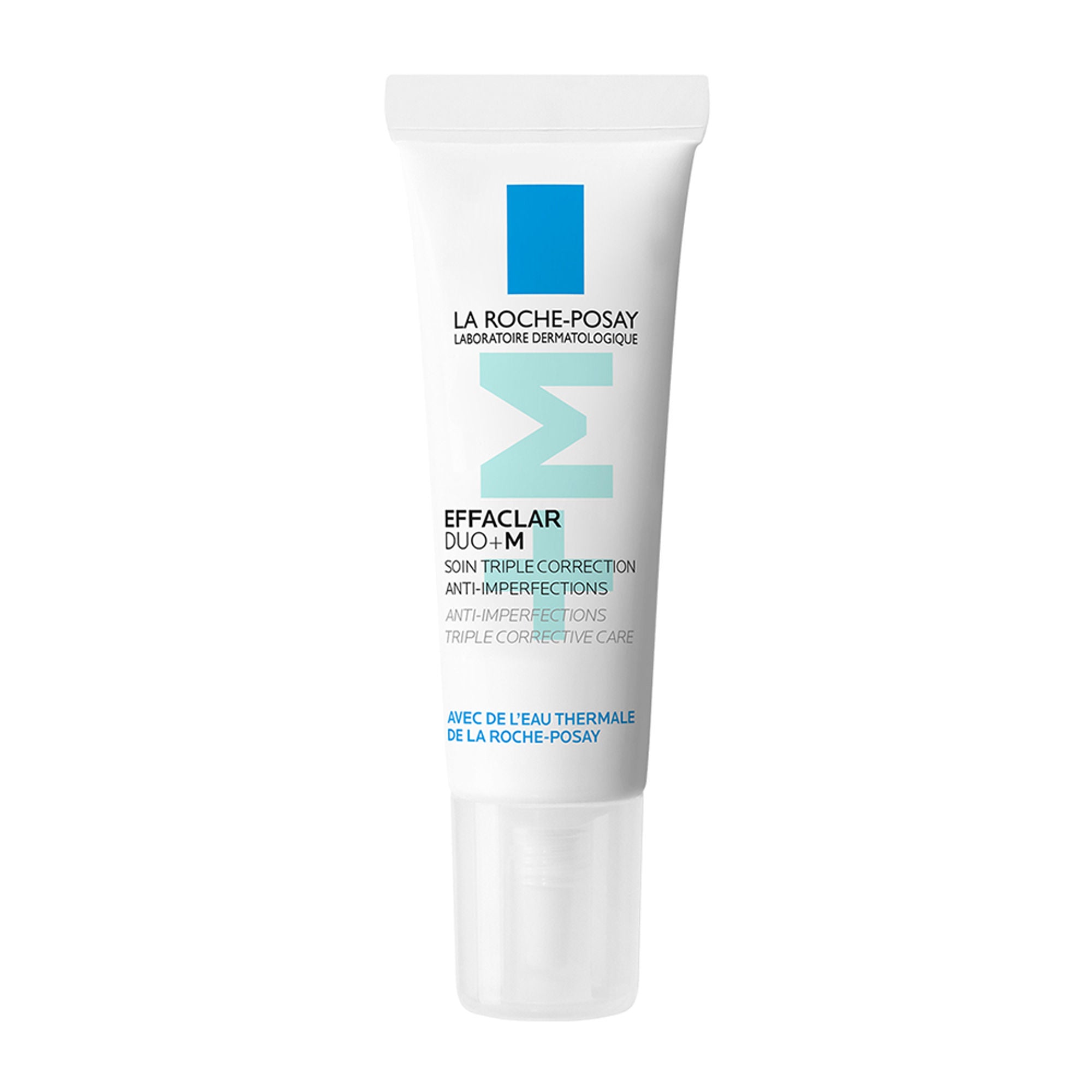 La Roche-Posay Effaclar Duo+M Gel with Salicylic acid, Anti-Acne Moisturiser for Acne-Prone Skin