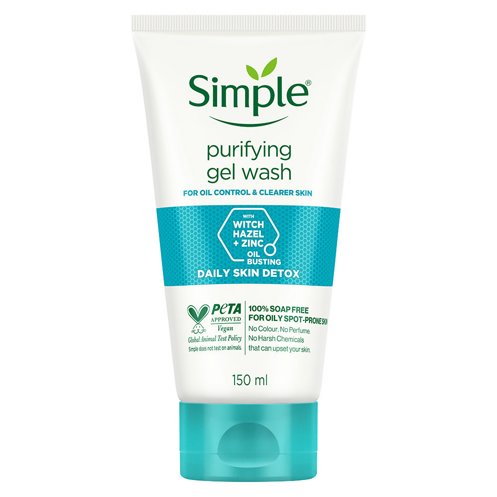 Simple Purifying Gel Face Wash - Distacart