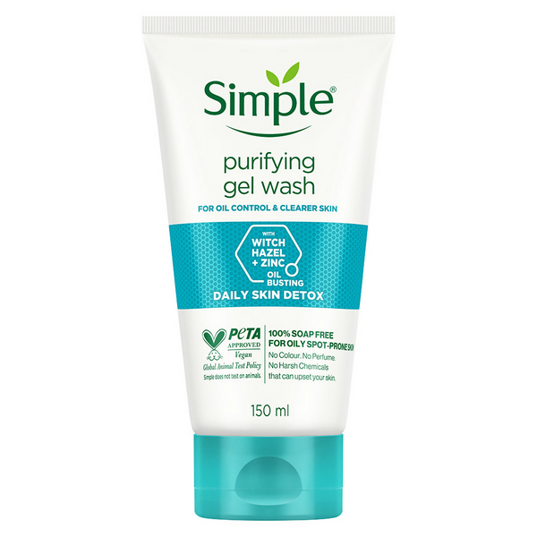 Simple Purifying Gel Face Wash - Distacart