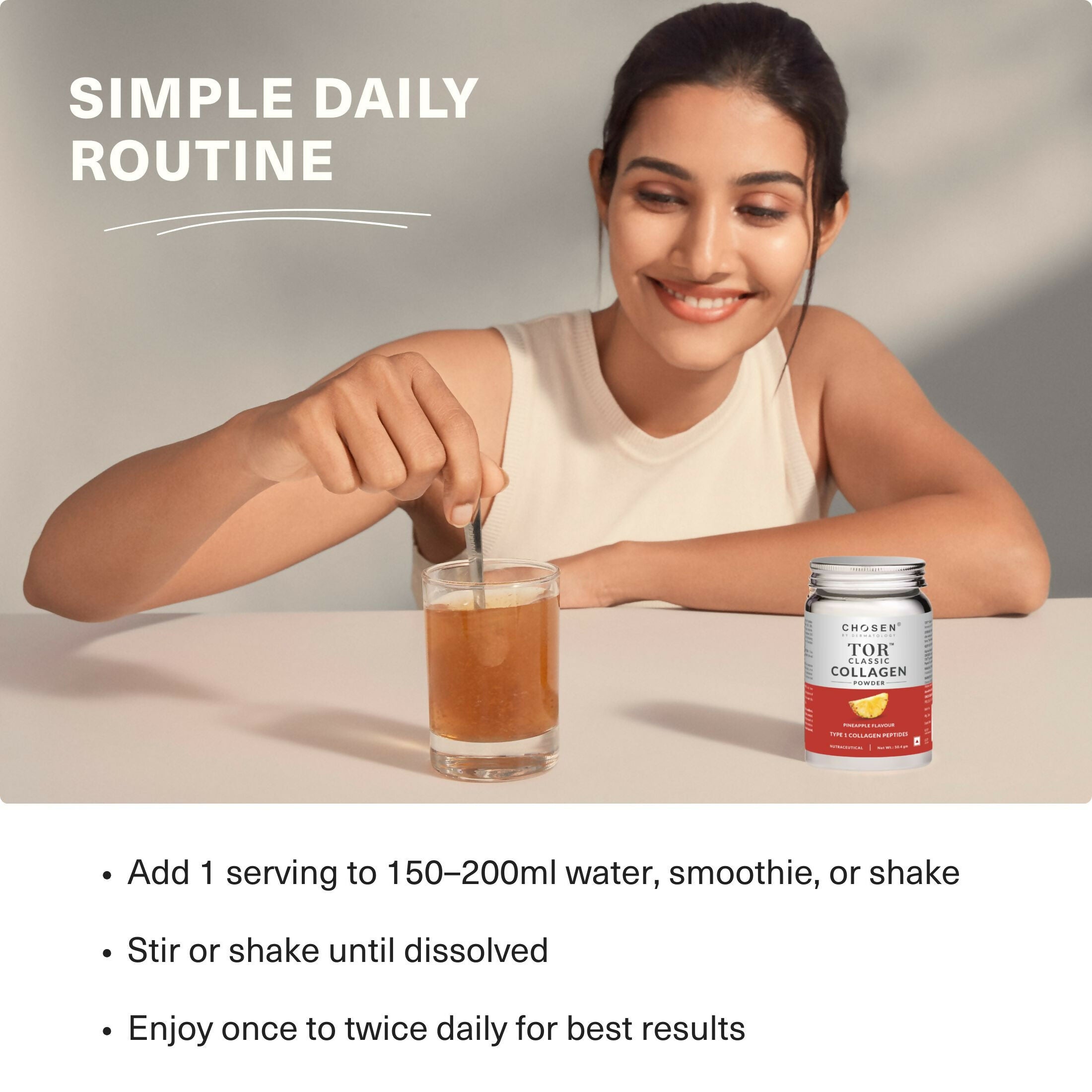 Chosen Tor Classic Marine Collagen Powder Skin Hair & Joint Health