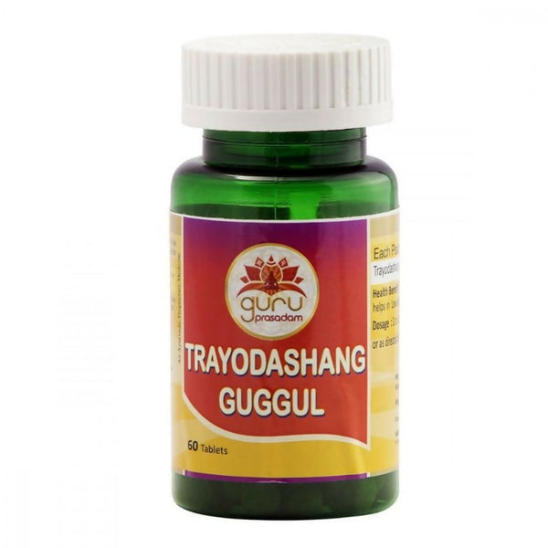 Guru Prasadam Trayodashang Guggul Tablets - Distacart