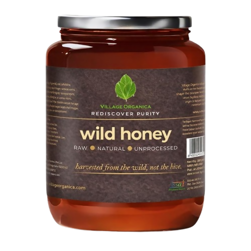 Village-Organica Raw Wild Honey - Dista