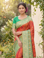 Thumbnail for Shree Shyam Fashion Mustard Soft Silk Saree - Dista