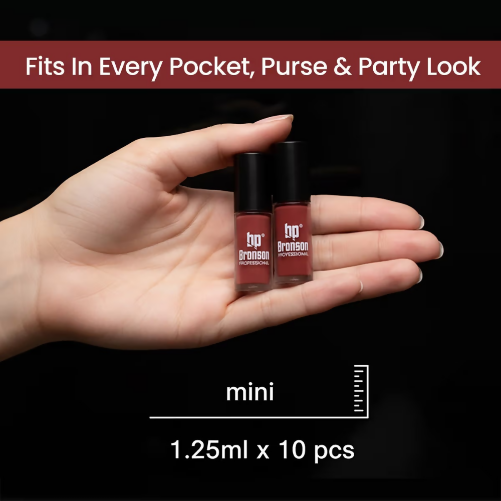 Bronson Professional Silky Mousse Liquid Matte Lipstick - Dista