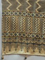 Thumbnail for Anouk Bagh Poly Crepe Block Print Saree