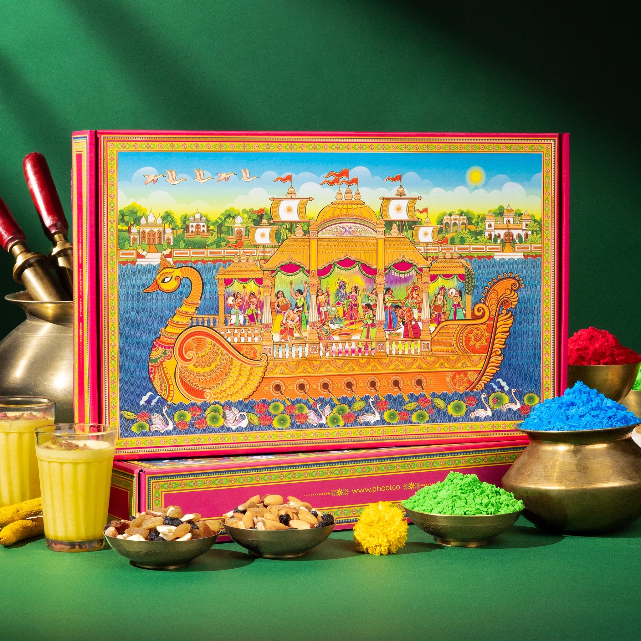 Phool Holi Milan Giftbox - Distacart