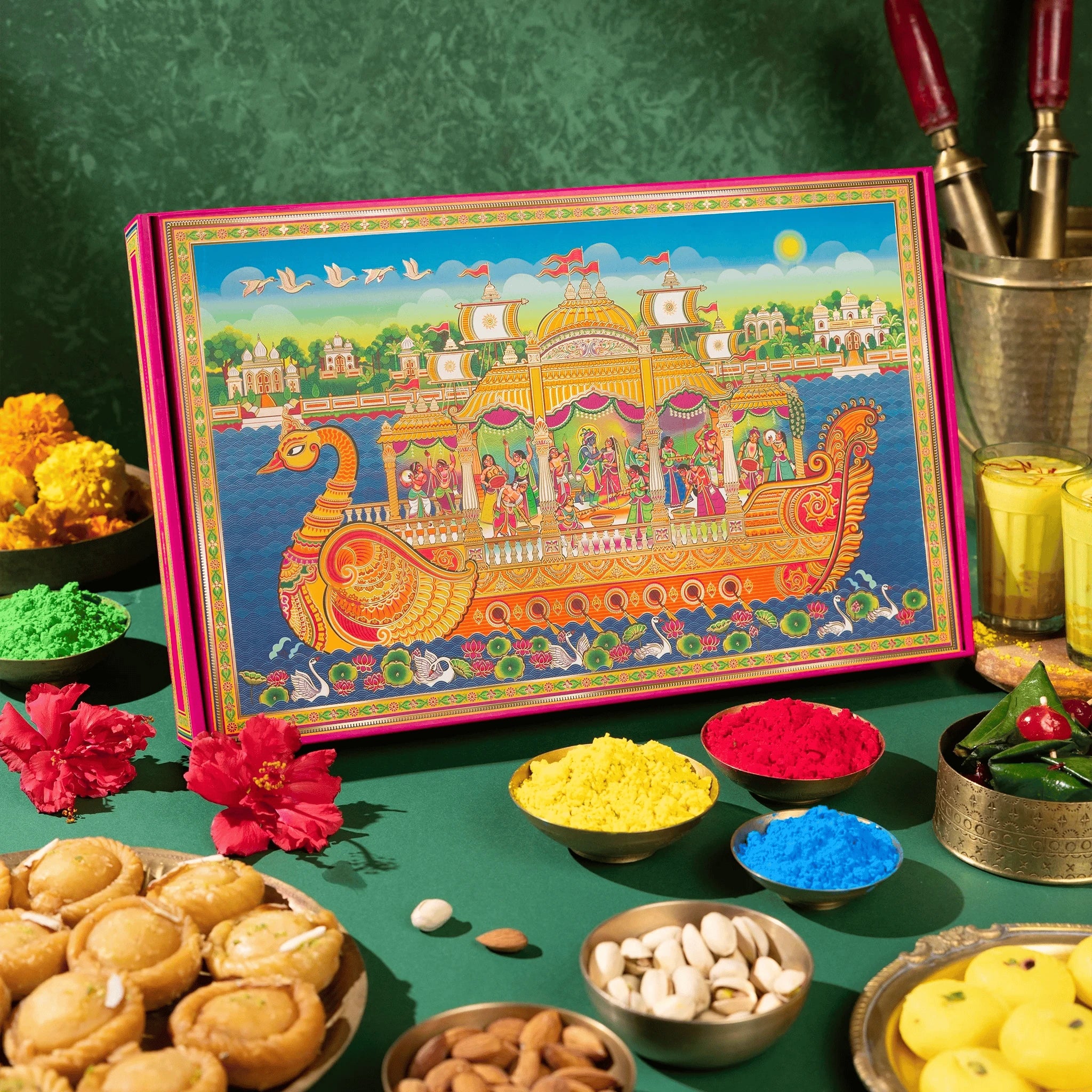 Phool Holi Milan Giftbox - Distacart