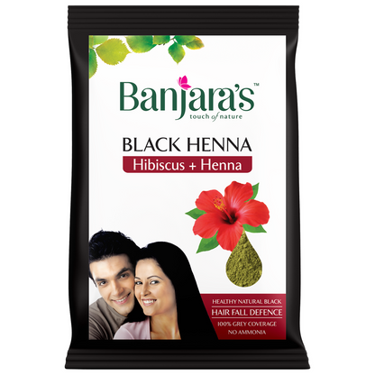 Banjara's Black Henna with Hibiscus - Distacart