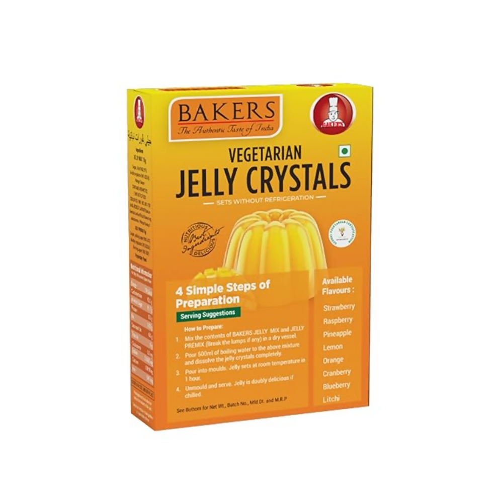 BAKERS Jelly Crystals - Mango - Dista