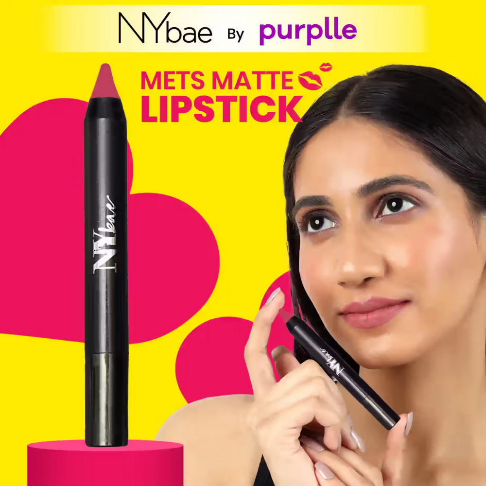 NY Bae Mets Matte Lip Crayon - Majestic Mauve 41 - Distacart