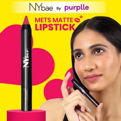 NY Bae Mets Matte Lip Crayon - Majestic Mauve 41 - Distacart