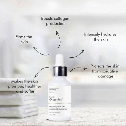 Dravida Organics Hyaluronic Acid Serum - Dista