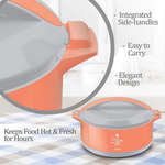 Thumbnail for Milton Divine Jr. Inner Stainless Steel Serving Casserole - Dista
