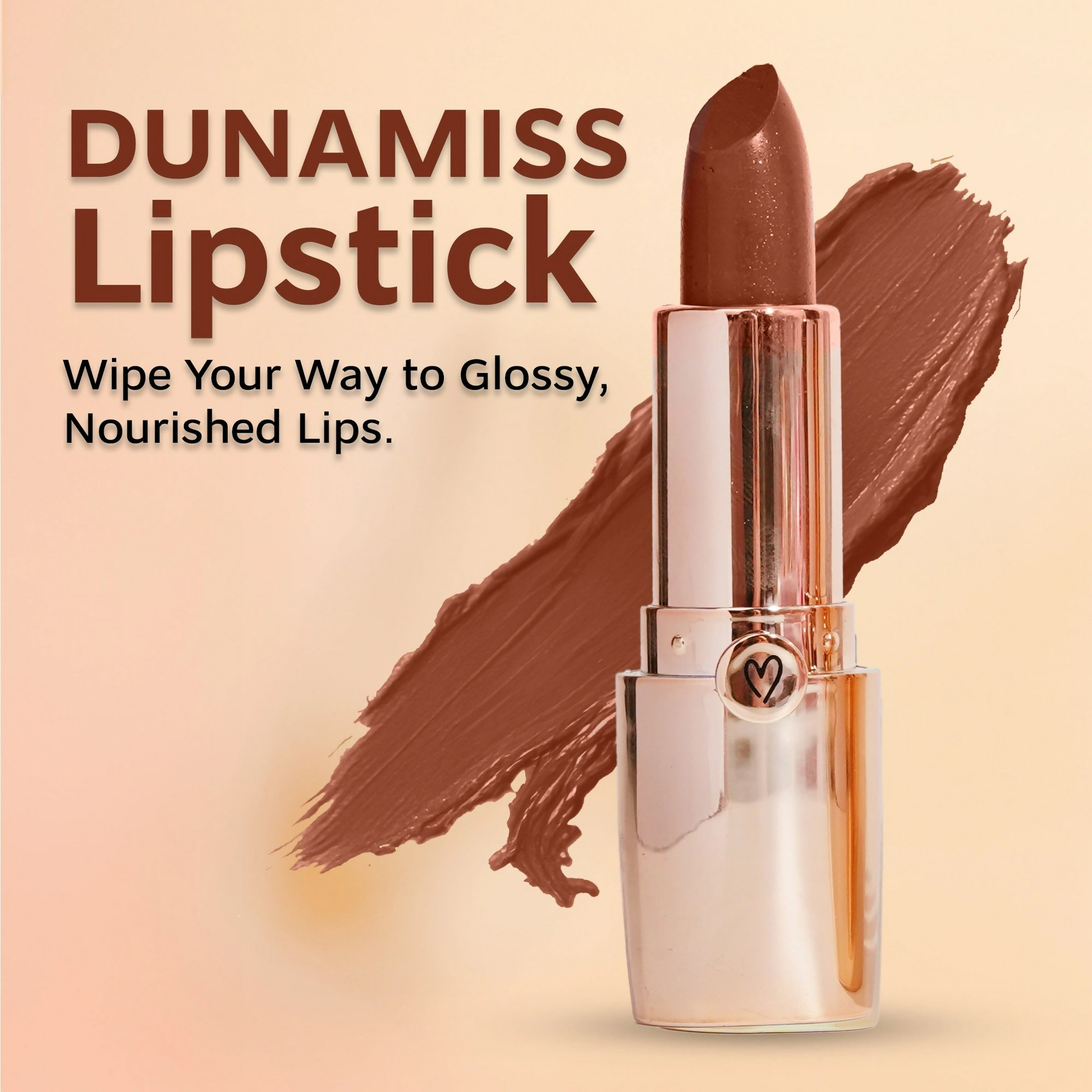 Dunamiss Carla Cinnamon Brown Satin Lipstick - Distacart