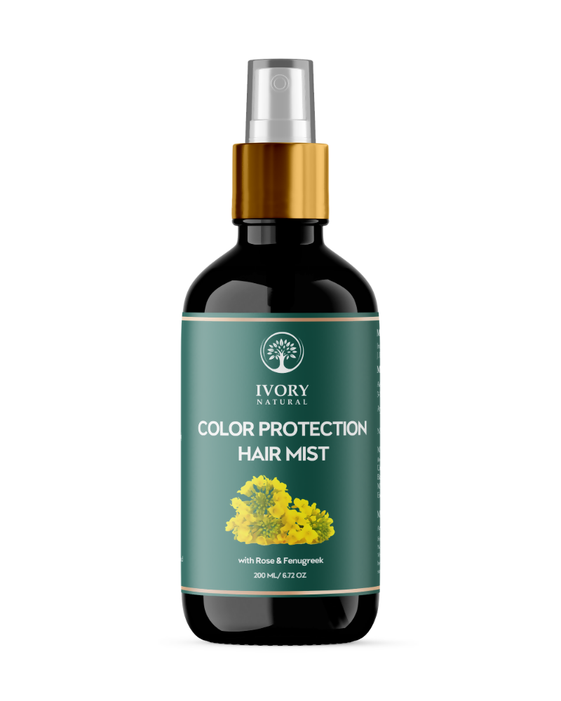 Ivory Natural Color Protection Hair Mist - Locks In Vibrant Hues, Adds Luminous Shine - Distacart