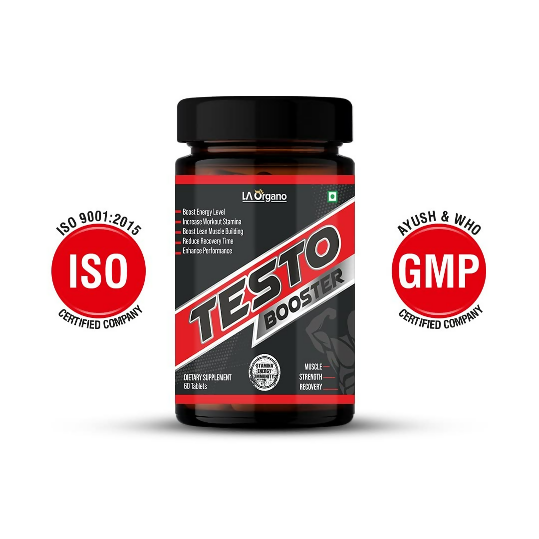 LA Organo Testo Booster Tablets - Distacart