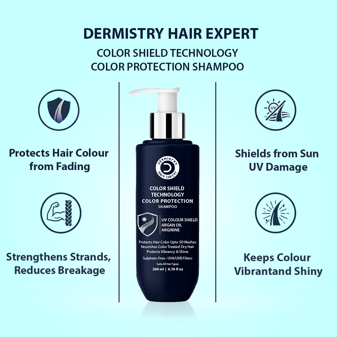 Dermistry Color Shield Technology Sulphate-Free Shampoo - Distacart