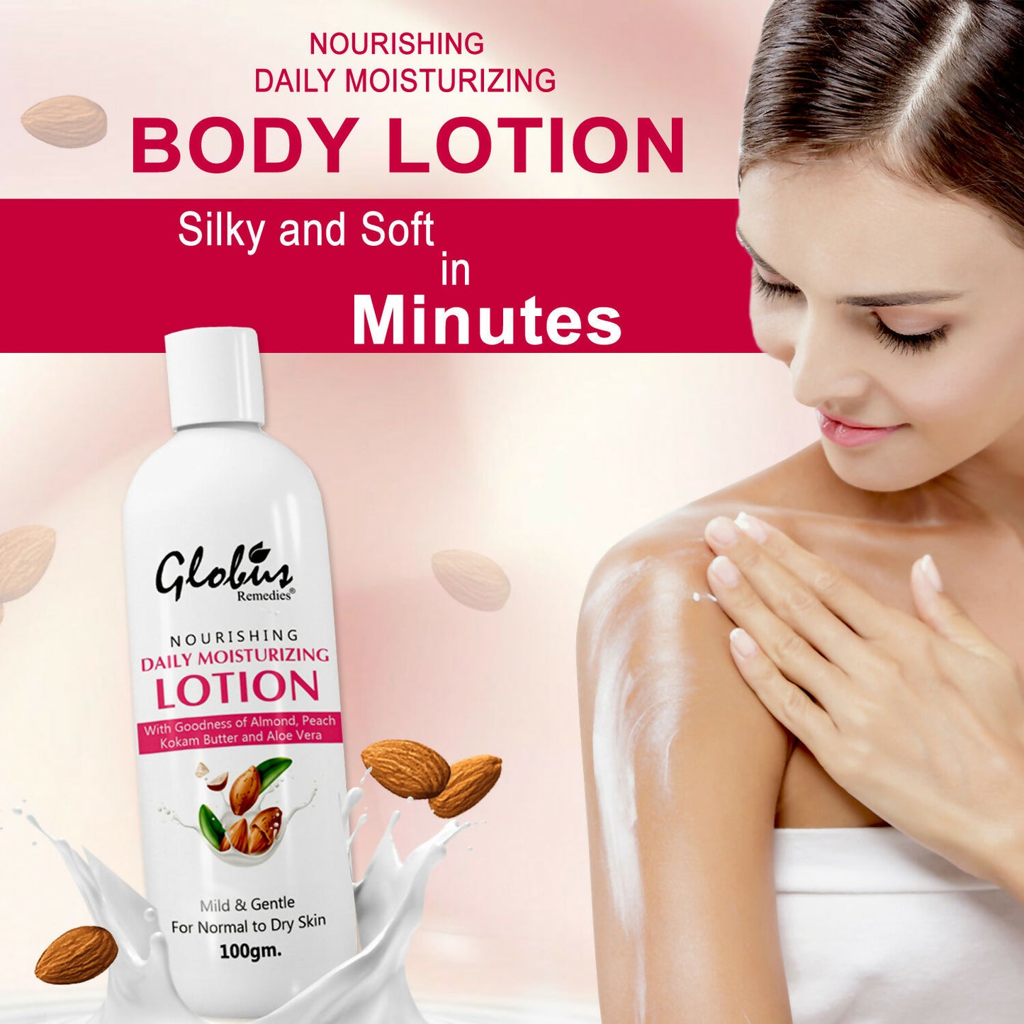 Globus Remedies Daily Moisturising Body Lotion - Distacart