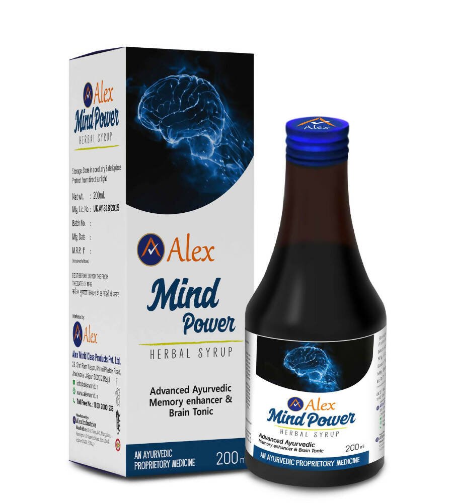Alex Mind Power Herbal Syrup - Distacart