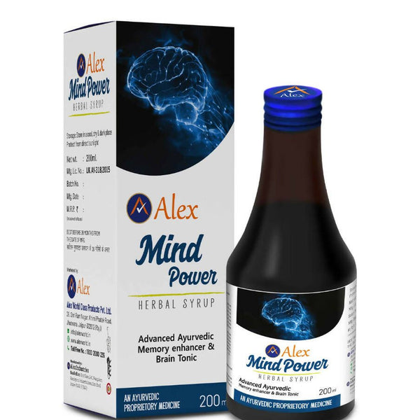 Alex Mind Power Herbal Syrup - Distacart