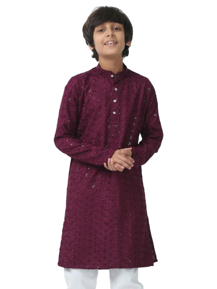 Chilins Boys Kurta Pajama Set Ethnic Wear